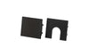 Stripline 230V Out Endestykke Kit Sort