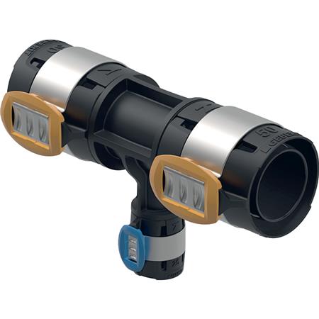 Geberit Flowfit T-Stykke  Ppsu 50-40-50 ⎮ 4025416604730 ⎮ 088531649 ⎮ 0200203257 ⎮ 