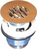 Bundventil M/Rist 1 1/4'' Krom