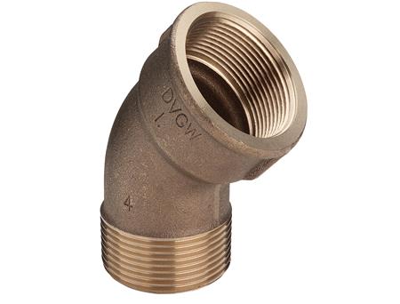 Rødgods Vinkel Mf/Np 45Gr 2 ⎮ 0200207545 ⎮ 048121312 ⎮ 0200207545 ⎮ 650711