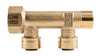 Roth Quickpush Bronze Fordeler 2 X 15Mm