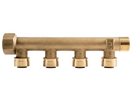 Roth Quickpush Bronze Fordeler 4 X 15Mm ⎮ 5401074979 ⎮ 046217504 ⎮ 5401074979 ⎮ 0462175044576