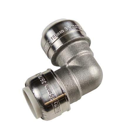 Roth Quickpush Vinkel 22 Mm,Rustfri ⎮ 5401075018 ⎮ 046616022 ⎮ 5401075018 ⎮ 0466160224576