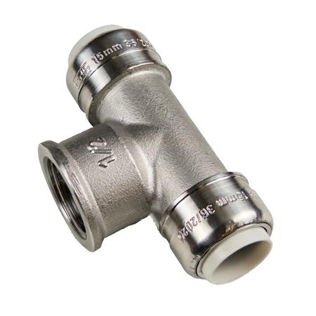 Roth Quickpush Tee 22 Mmx1/2"X22 Mm, Rf. ⎮ 5401074970 ⎮ 046621263 ⎮ 5401074970 ⎮ 0466212634576