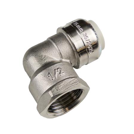 Roth Quickpush Vinkel 15X1/2" Muffe, Rf. ⎮ 5401075014 ⎮ 046618015 ⎮ 5401075014 ⎮ 0466180154576