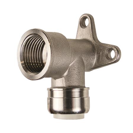 Roth Quickpush Dækvinkel 18X1/2",Rustfri ⎮ 5401075042 ⎮ 046626222 ⎮ 5401075042 ⎮ 0466262224576