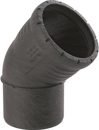 Silent-Pro Bøjning: 45° D110Mm ⎮ 0200100425 ⎮ 183632110 ⎮ 0200100425 ⎮ 393.522.14.1