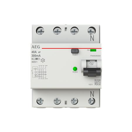 Fejlstrømsafbr. 40A 300Ma, 4P ⎮ 5401031896 ⎮ 5401031896 ⎮ 5401031896 ⎮ 2CSF704556R3400