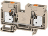 Gennemgangsklemme A2C 16 Beige