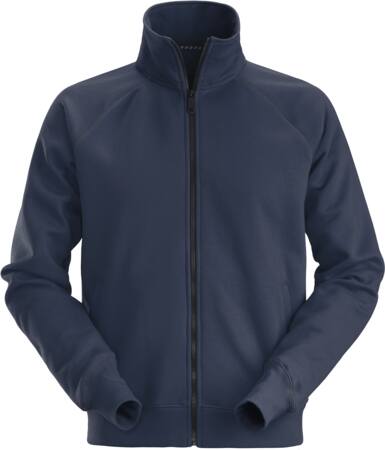 Sweatjakke Med Lynlås Str: M  Navy ⎮ 7332515305893 ⎮ 931002072 ⎮ 2897039729 ⎮ 