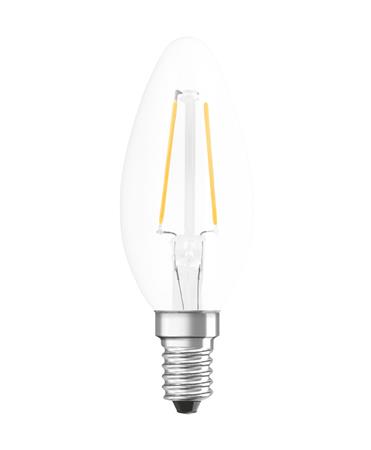 Led Kerte 2,5W/827 (25W) Fil E14 - Billigelogvvs.dk - Ledvance