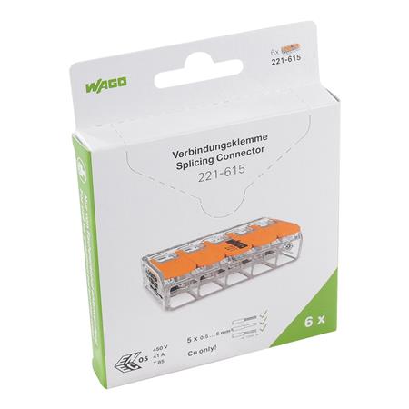 Wago Fjedersamlemuffe Med Vippepal ⎮ 5401061974 ⎮ 5401061974 ⎮ 5401061974 ⎮ 