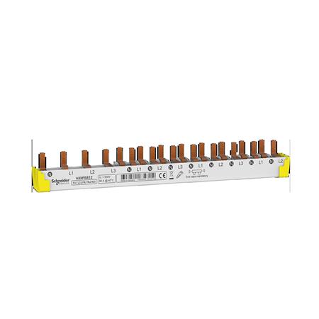 Sløjfeskinne 3Pn 12M: Rcd+Nl1Nl2Nl3 9Mm ⎮ 3606481832702 ⎮ 3322096919 ⎮ 3322096919 ⎮ A9XPB812