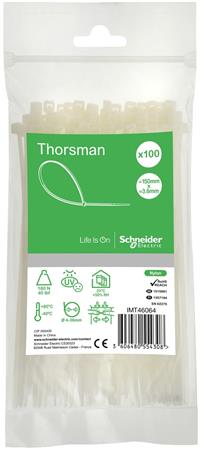 Blist Kabelbinder 150X3,6 Natur X100 ⎮ 3606480554308 ⎮ 9139153023 ⎮ 9139153023 ⎮ IMT46064