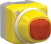 Nødstopbox Firkantet M/Led 2Nc+No 24V