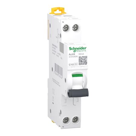 Acti9 Rcbo Icvm40N 1Pn C10A 30Ma Kl A ⎮ 3322100009 ⎮ 3322100009 ⎮ 3322100009 ⎮ A9DXC3610