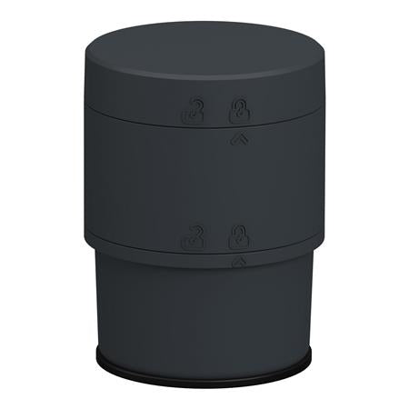 Basemodul F/Rør Med Låg I Grå, 24V ⎮ 7548202444 ⎮ 7548202444 ⎮ 7548202444 ⎮ XV6C21B