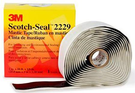 Tape 2229 Mastik Forsegling 25Mmx2,5M ⎮ 0054007503354 ⎮ 978700007 ⎮ 8739100079 ⎮ SCOTCH-SEAL™ TAPE 2229