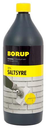 Borup Saltsyre 30 Procent 1L ⎮ 1897013720 ⎮ 907000172 ⎮ 1897013720 ⎮ 