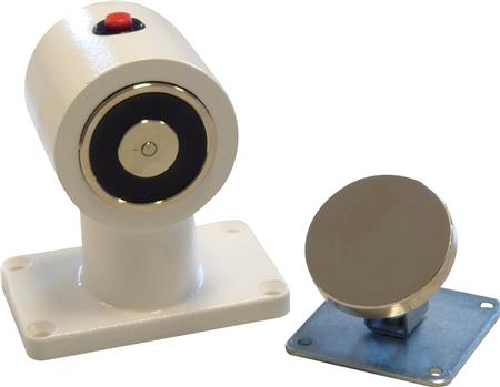 Dør Magnet Gulv 55Kg Med Afbryder, Hvid ⎮ 5485557128 ⎮ 5485557128 ⎮ 5485557128 ⎮ OP-18005B-1
