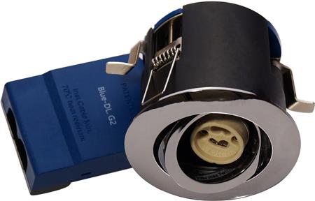 Blue-Dl 66 G2 Rund Gu10 Kip Krom - Billigelogvvs.dk - 