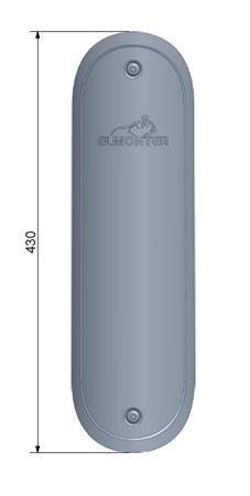 Låge For Mast Med Åbning På 85-100Mm ⎮ 5401009512 ⎮ 5401009512 ⎮ 5401009512 ⎮ Door put on the pole - spare part