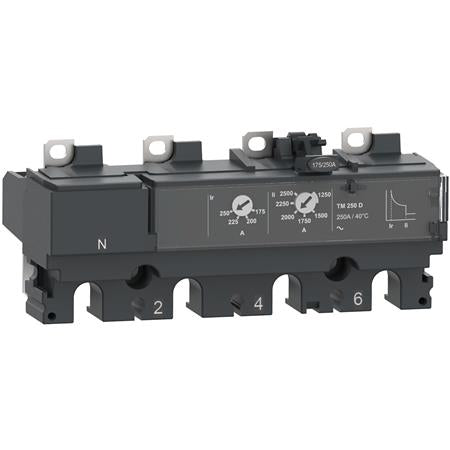 Relæ Tm100D 4P4D Til Nsx100-250 ⎮ 3606482000247 ⎮ 3322741002 ⎮ 3322741002 ⎮ C104TM100