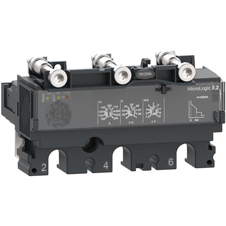 Relæ Micrologic 22 3P 100A ⎮ 3606481999634 ⎮ 3322740524 ⎮ 3322740524 ⎮ C1032D100