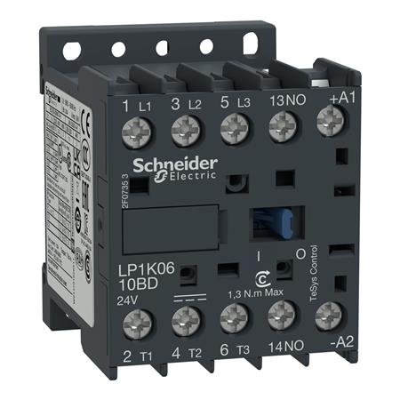 Kontaktor 6A 3Sl+1Sl Lp1K0610Bd ⎮ 3389110363227 ⎮ 7522024295 ⎮ 7522024295 ⎮ LP1K0610BD