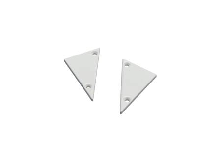 Endedæksel Wedge Hvid 2 Stk ⎮ 5401048439 ⎮ 5401048439 ⎮ 5401048439 ⎮ 7511349