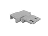 Vinkelbeslag Profil 19Mm Alu 2 Stk