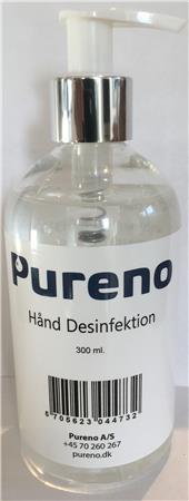 Hånd Desinfiktion 300 Ml Med Pumpe ⎮ 5705623044732 ⎮ 900167151 ⎮ 5439004012 ⎮ 