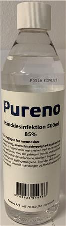 Håndsprit Desinfektionsmiddel 500Ml Fl. ⎮ 5439004025 ⎮ 900167152 ⎮ 5439004025 ⎮ 