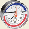 Hydroterm Ø80X1/2 0-6Bar 20-120G
