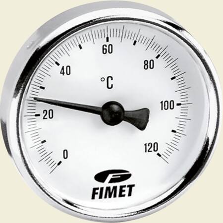 Termometer  Ø100X50Mm 0-120°. Klasse 2 ⎮ 3800152528721 ⎮ 480664110 ⎮ 0284001252 ⎮ PT505070