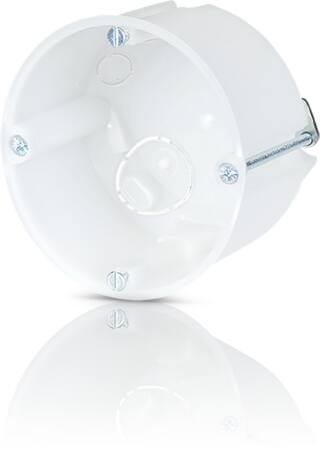 Forfradåse Ø68 Mm Dybde 47 Mm Hf Hvid - Billigelogvvs.dk - 