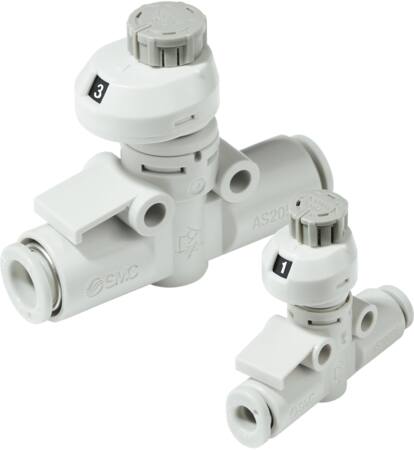 Speed Controller M5 Ø6 W/ Indicator ⎮ 5713031060411 ⎮ 5499969605 ⎮ 5499969605 ⎮ 01489268