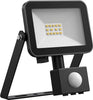 Fox Floodlight 10W 1070Lm 4000K Pir Sort