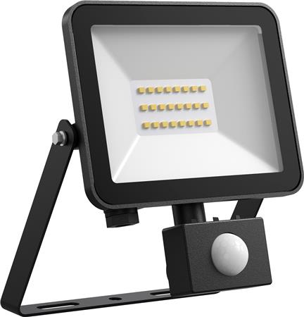 Fox Floodlight 20W 2330Lm 4000K Pir Sort ⎮ 5440006135 ⎮ 5440006135 ⎮ 5440006135 ⎮ FL16-020/P