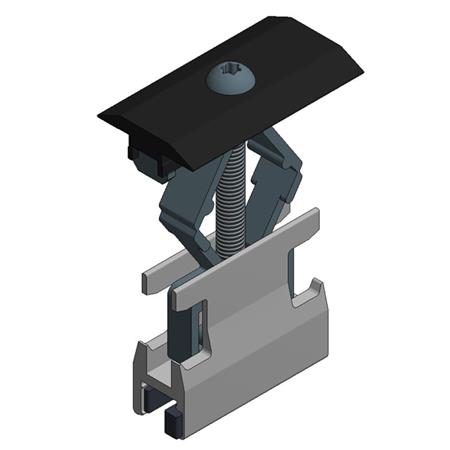 Alu Mellemklemme Til Profil 28-50Mm Sort ⎮ 5401009376 ⎮ 5401009376 ⎮ 5401009376 ⎮ 721550ZW