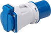 Adapter Cee 16A 3P Stikprop/Dk-Udtag 3P