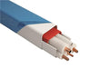 Kanal 80 X 60 Mm - Hvid 2 Meter