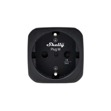 Shelly Plug M Gen3 Black ⎮ 5401065301 ⎮ 5401065301 ⎮ 5401065301 ⎮ 3800238073619