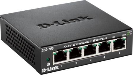 Ethernet Switch 5 X 10/100 Mbps - Billigelogvvs.dk