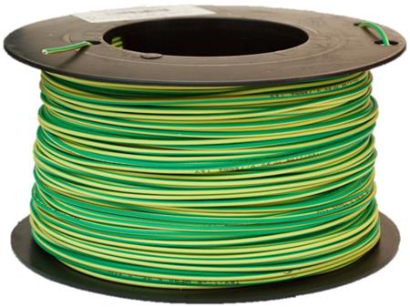 Ledning Texiline Hf90 Ft 1 Mm² Grøn-Gul ⎮ 5401004056 ⎮ 5401004056 ⎮ 5401004056 ⎮ 06101-05-B200