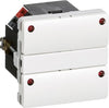 Lk Fuga Knx 4-Tryk M/Status Led, Hvid