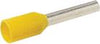 Iso. Terminalrør 1Mm² L8 Gul