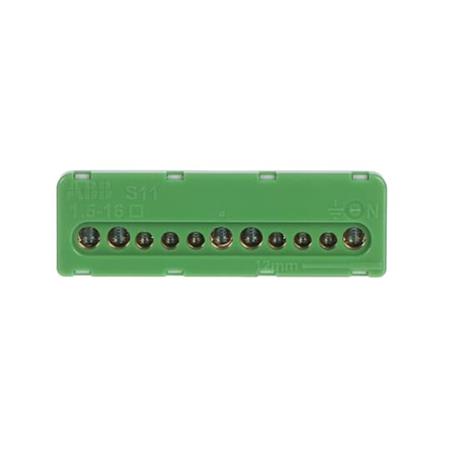 Pe Terminal, 5X6Mm2+6X16Mm2 ⎮ 0816101384 ⎮ 0816101384 ⎮ 0816101384 ⎮ 1SPE007715F0742