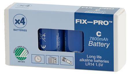 Batteri Alkaline C Lr14 Extra Long Life ⎮ 0810001510 ⎮ 0810001510 ⎮ 0810001510 ⎮ 108054