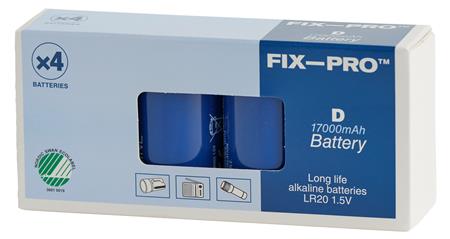 Batteri Alkaline D Lr20 Extra Long Life ⎮ 0810001506 ⎮ 0810001506 ⎮ 0810001506 ⎮ 108058